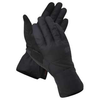 KOLON SPORT Artificial Leather, Outer/Lining 100% Nylon Sports Gloves Unisex Black