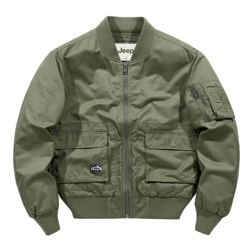 Jeep Jeep Jackets Unisex Baseball Collar Moderate Pilot