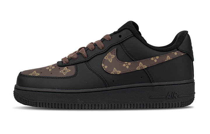 Nike Nike Air Force 1 LOUIS VIENTIANE Leather Slip Resistant Abrasion Resistant Slip Resistant Abrasion Resistant Low top