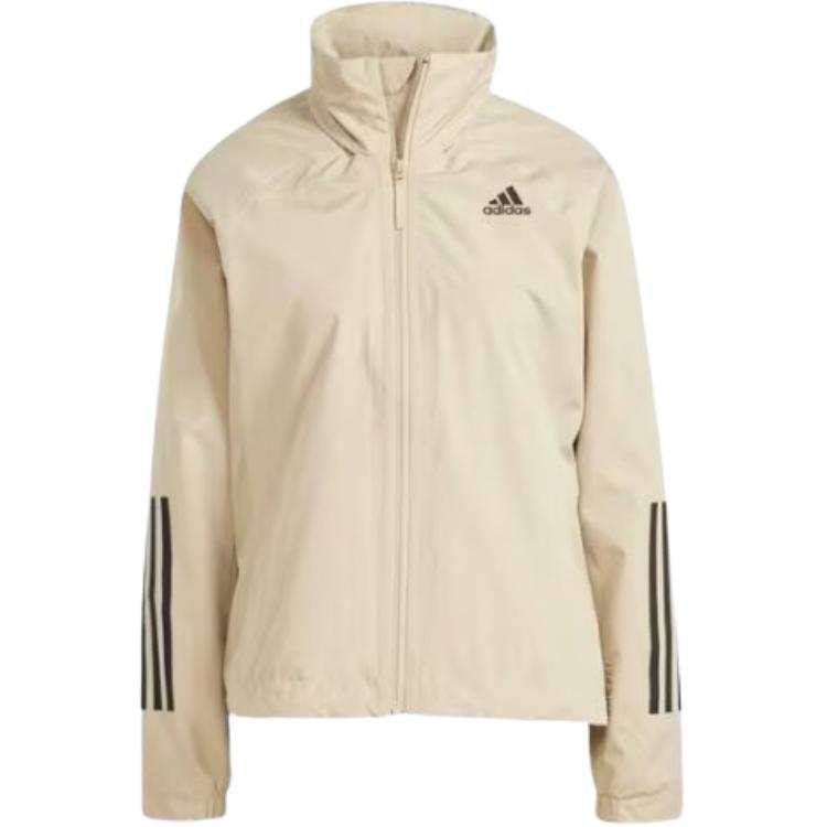 Adidas Adidas Jackets Women's Beige Stand Collar Moderate Other