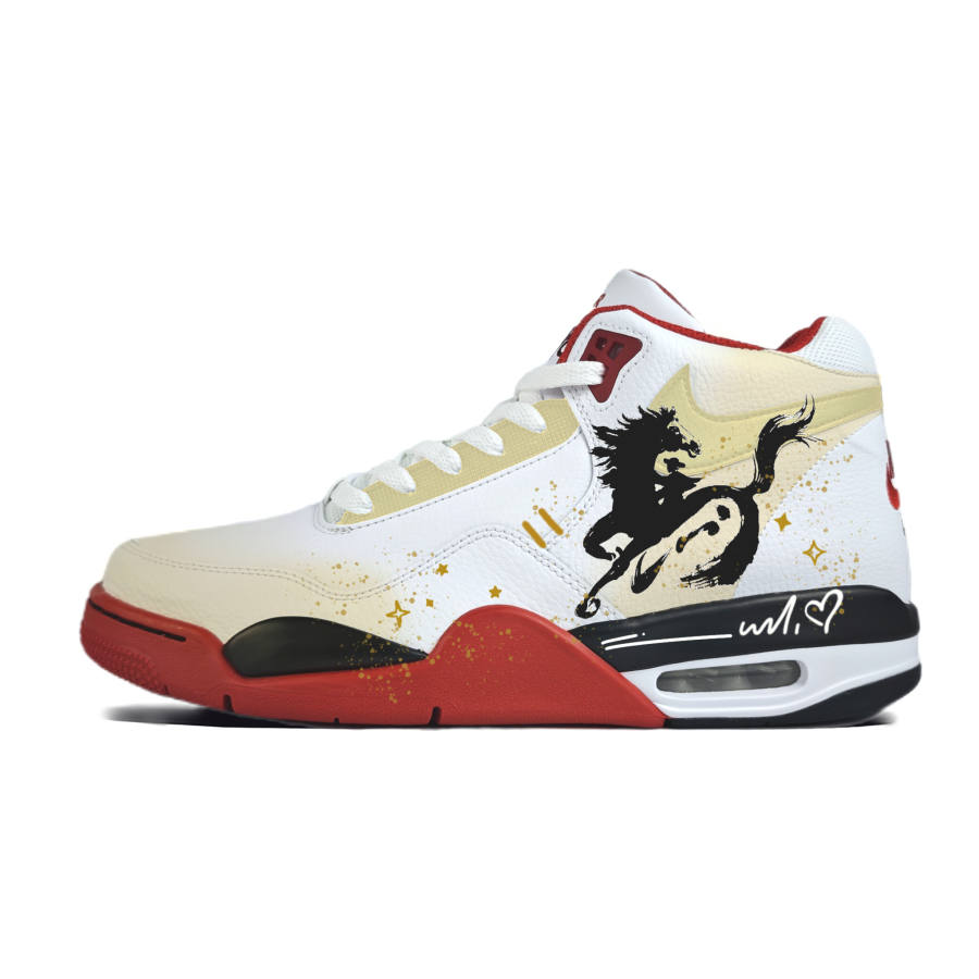 Nike Nike Flight Legacy Imperial Horse Welcomes The New Abrasion Resistant Slip Resistant Basketball Shoes Unisex
