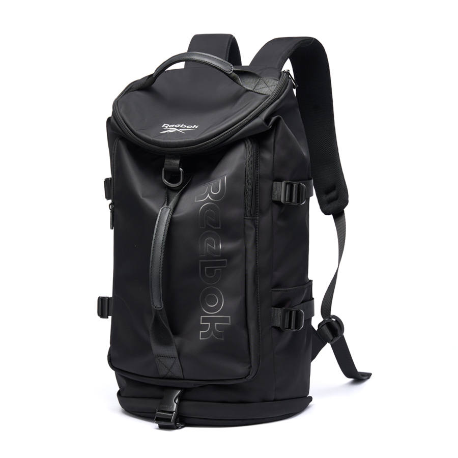 Reebok Reebok Fabric Backpack Regular Unisex Midnight Black/Light Blue/Light Gray