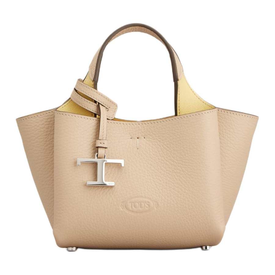 TOD'S TOD'S Micro Leather Tote Bag