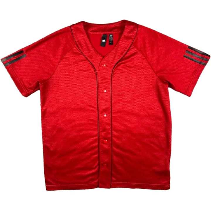 Adidas Adidas Shirts Men's Red V Neck Moderate