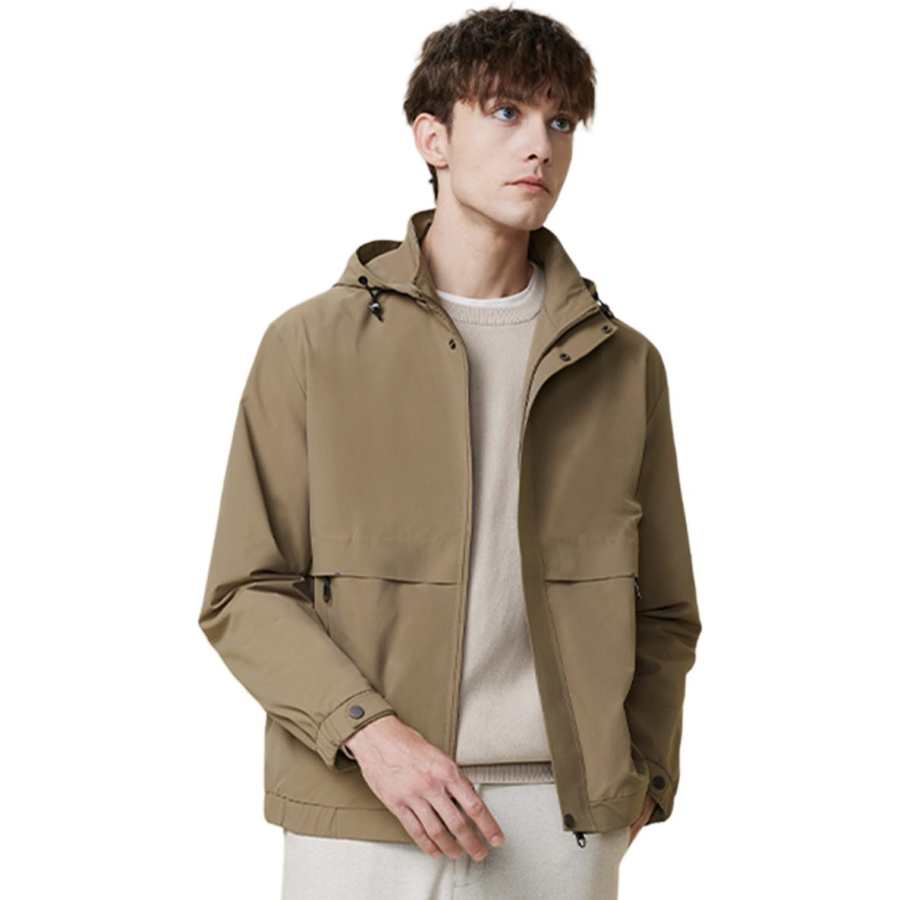 Hodo Jackets Men's Detachable Hood Thickened
