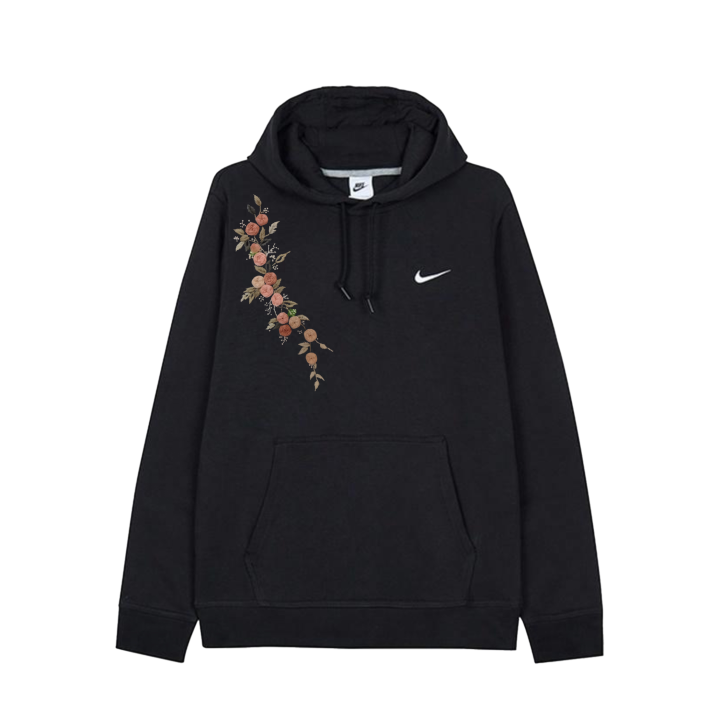 Nike Nike Minimalist Style Hooded Fleece Lined Long Sleeved Comfortable Sweatshirt Unisex