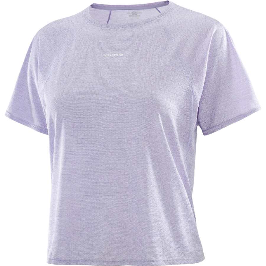 SALOMON T Shirts Women's COSMIC SKY Crew Neck Moderate Other
