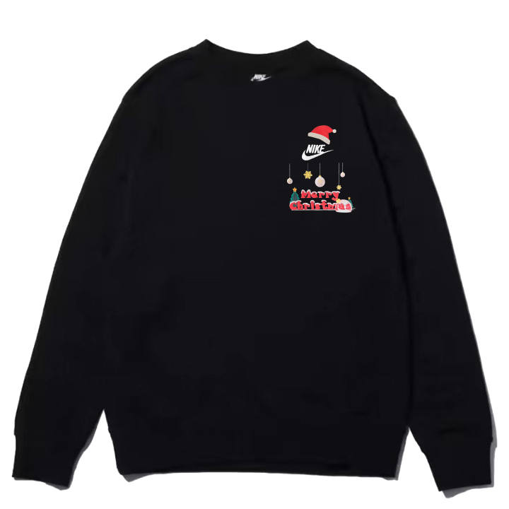 Nike Nike Sweatshirts Unisex Black Crew Neck Moderate Regular