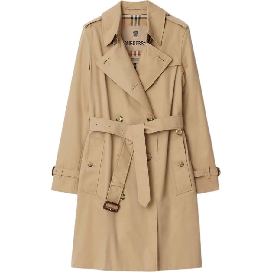 Burberry belted double-breasted trench coat