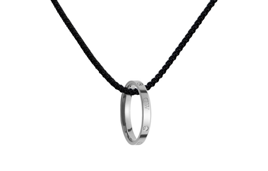 DW/DanielWellington Daniel Wellington Alloy Ring Necklace Unisex Starlight Silver