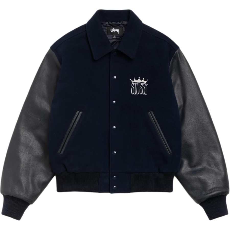 Stussy FW25 KING VARSITY JACKET Jackets & Coats Unisex
