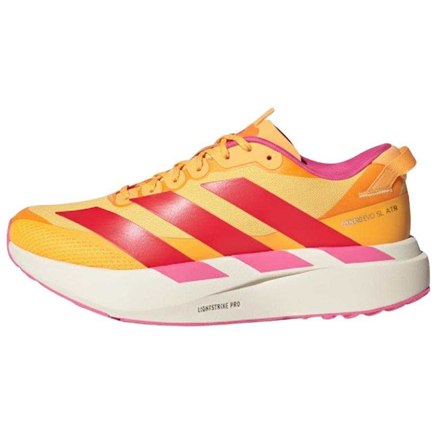 Adidas Adidas Adizero Evo SL Height Increasing Running Shoes Women's Orange Red
