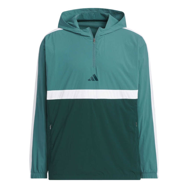 Adidas Adidas Golf Clothing Men's Vintage Blue Green Hooded Moderate