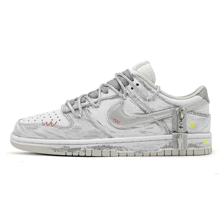 Nike Nike Dunk Matte Finish Knight, Footprint Innovation Synthetic Leather Abrasion Resistant Slip Resistant Low top