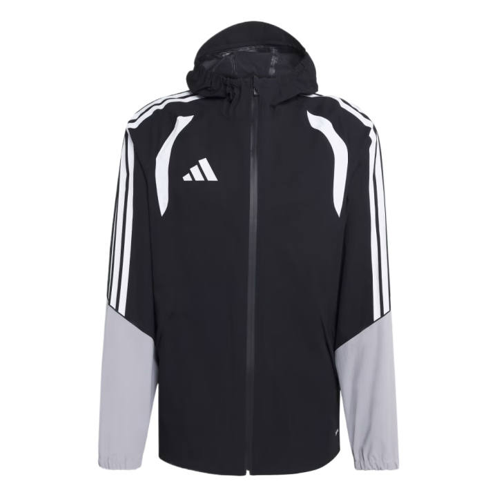 Adidas Adidas Jackets Men's Black/Light Agate/White Hooded Moderate Other