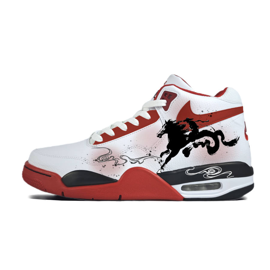 Nike Nike Flight Legacy Dragon Welcome, Pink Abrasion Resistant Slip Resistant Basketball Shoes Unisex