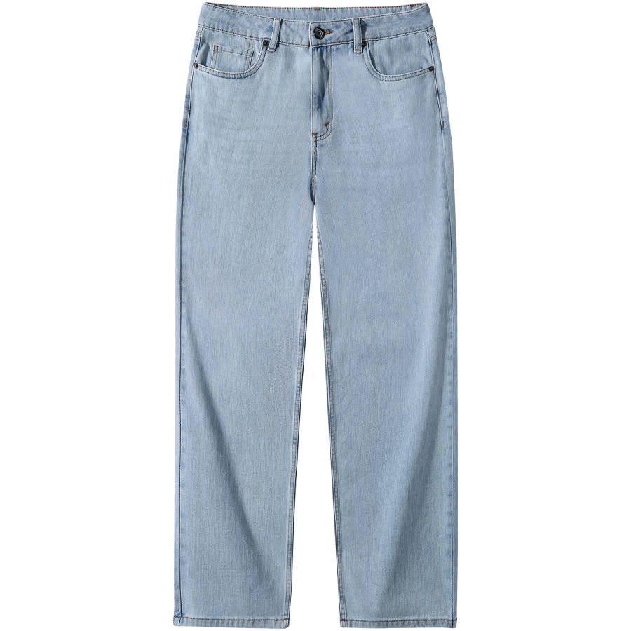 CAMEL CAMEL Urban Function Series Jeans Men's Light Blue Moderate Tapered Pants