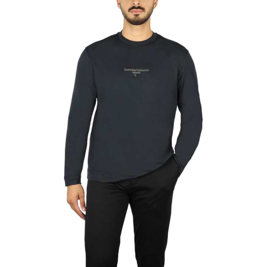 Emporio Armani logo-detail long-sleeve T-shirt
