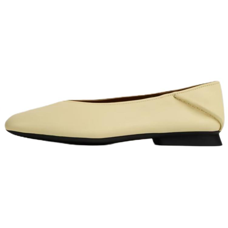 CAMPER Casi Myra Calfskin Casual Shoes Women's Yellow