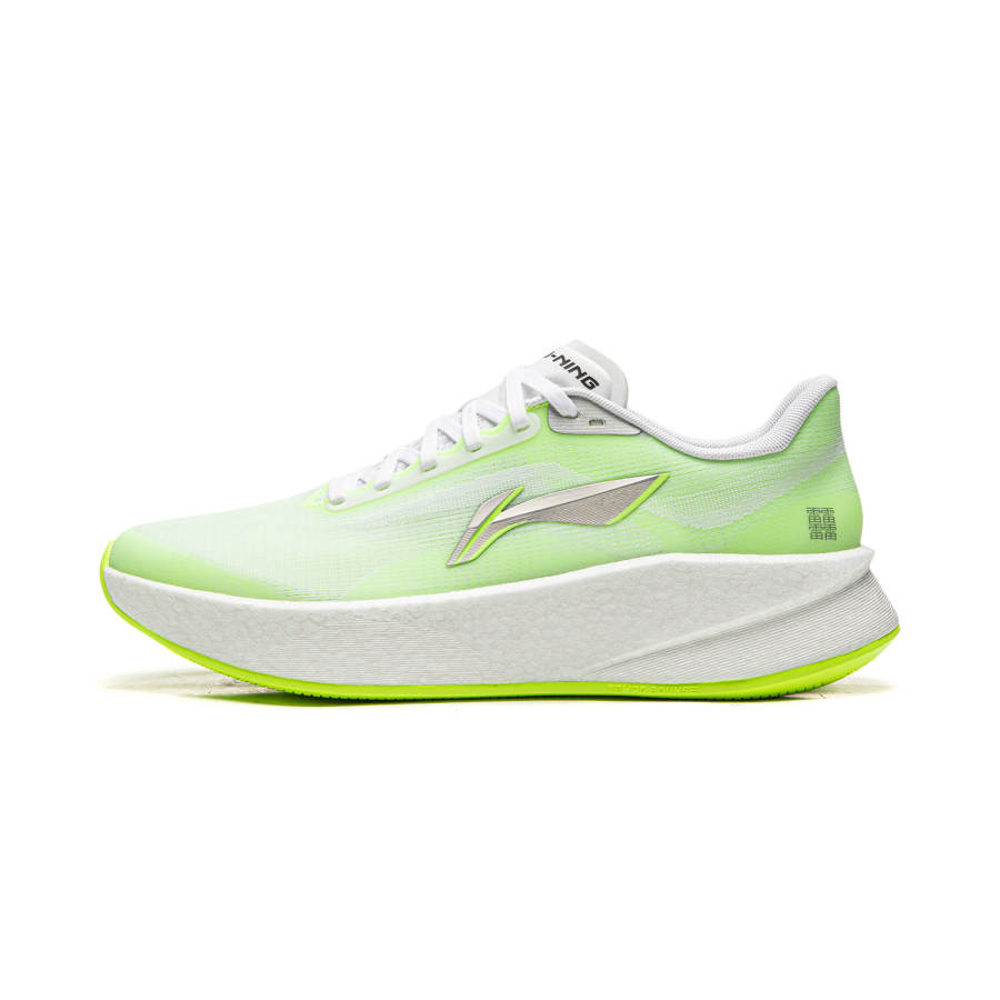 Li-Ning Li Ning Shadowman Low top Casual Running Shoes Men's Standard White Fluorescent Yellow Green