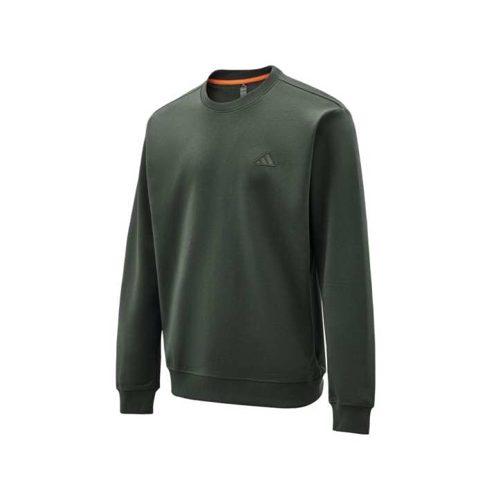 Adidas Adidas Sweatshirts Men's Green Crew Neck Moderate
