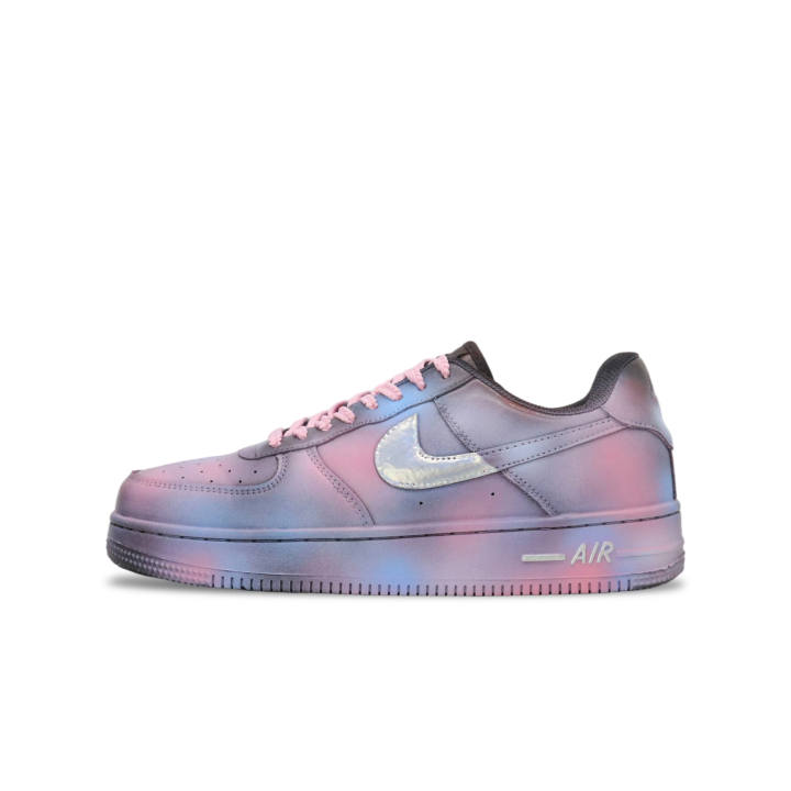Nike Nike Air Force 1 Blade Runner Leather Height Increasing Support Low top Skateboard Shoes Unisex Multicolor Black