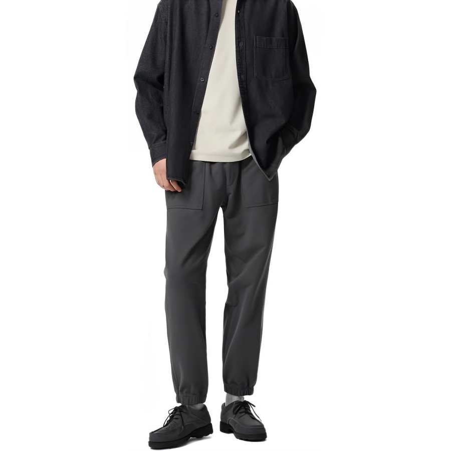 UNIQLO Casual Pants Unisex Dark Gray