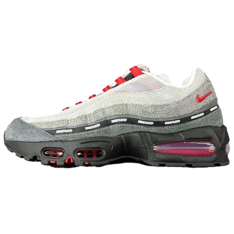 Nike UNDEFEATED x Nike Air Max 95 Abrasion Resistant Low top Casual Running Shoes Unisex Gray Orange