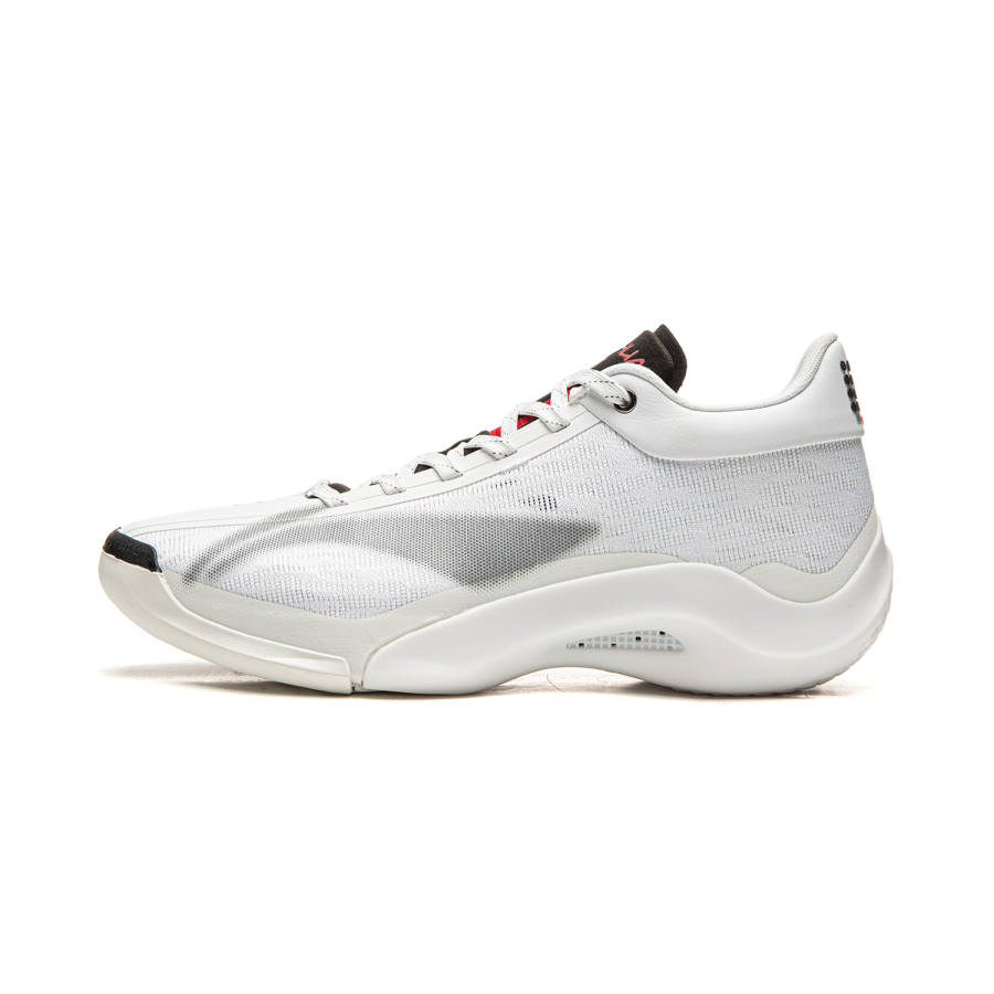 Li-Ning Li Ning Yushuai 20 Low top Basketball Shoes Men's White Silver