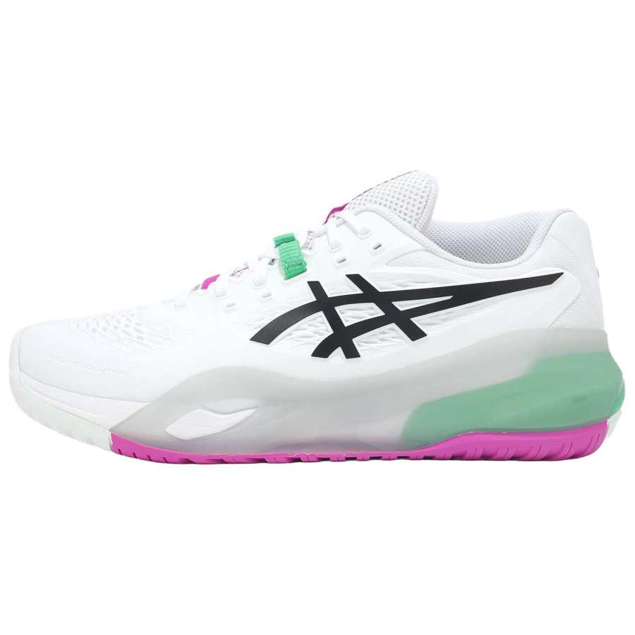 ASICS GEL RESOLUTION X Low top Tennis Shoes Men's White Black
