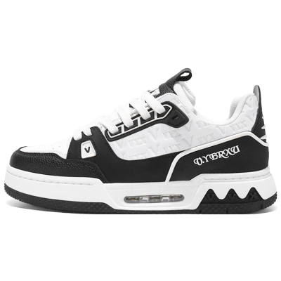 V.YERXU Air Trainer Versatile Casual Black White