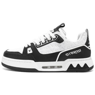 V.YERXU Air Trainer Versatile Casual Black White