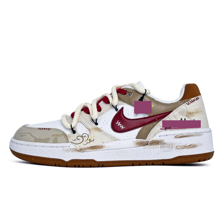 Nike Nike Full Force Immediate Success Abrasion Resistant Low top Skateboard Shoes Men's Brown H New