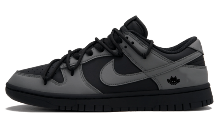 Nike Nike Dunk Low top Skateboard Shoes Men's Black