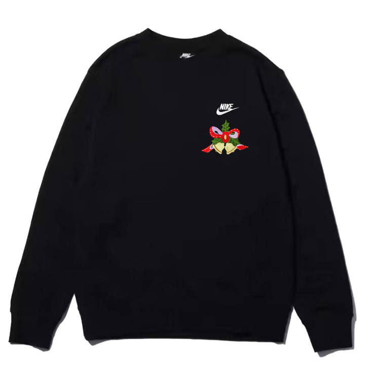 Nike Nike Sweatshirts Unisex Black Crew Neck Moderate Regular