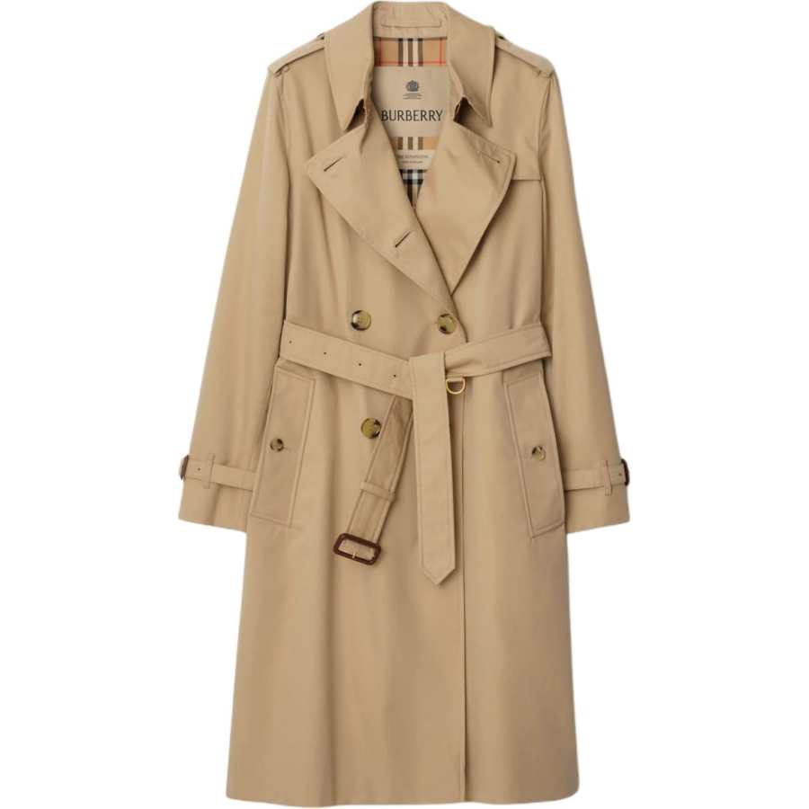 Burberry belted double-breasted trench coat