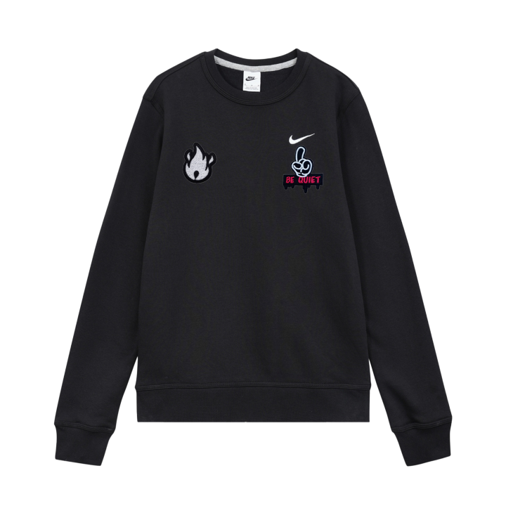 Nike Nike Sweatshirts Unisex Black Crew Neck Moderate Regular