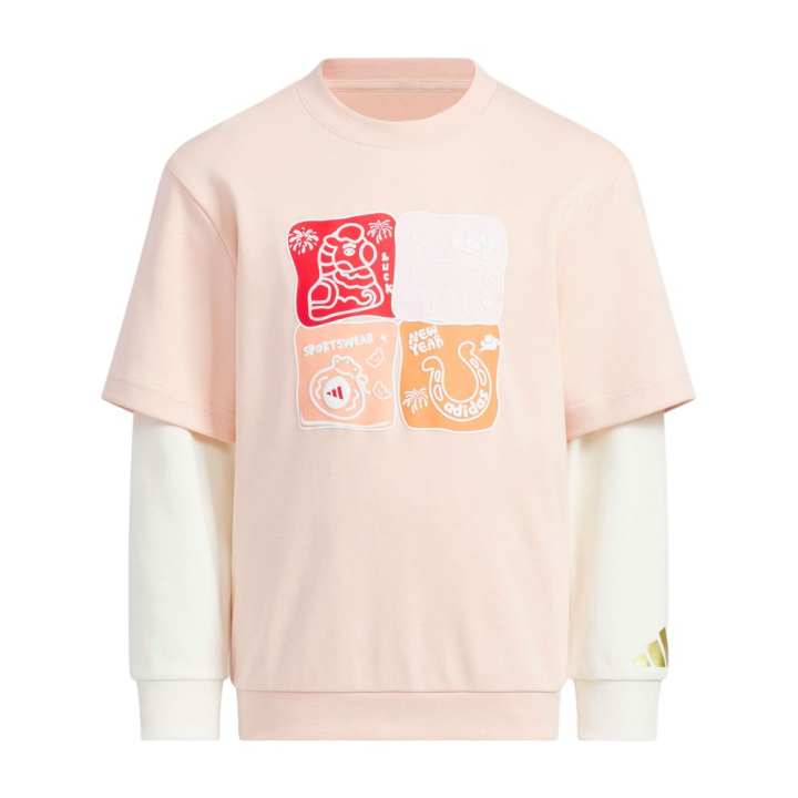 Adidas Adidas Kids T Shirts Crew Neck Moderate