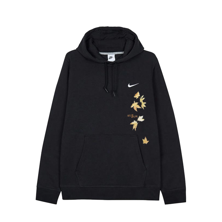 Nike Nike Sweatshirts Unisex Black Hooded Moderate Regular