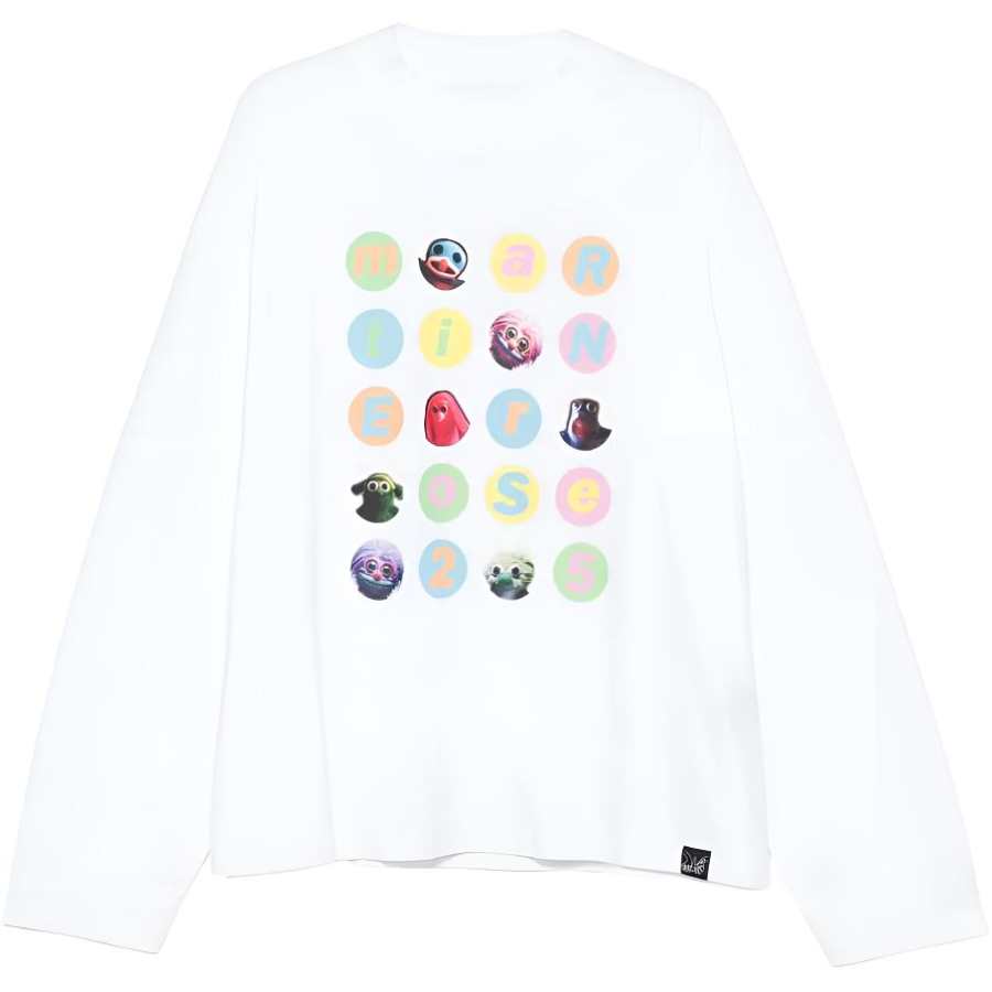 Martine Rose graphic-print long-sleeve T-shirt