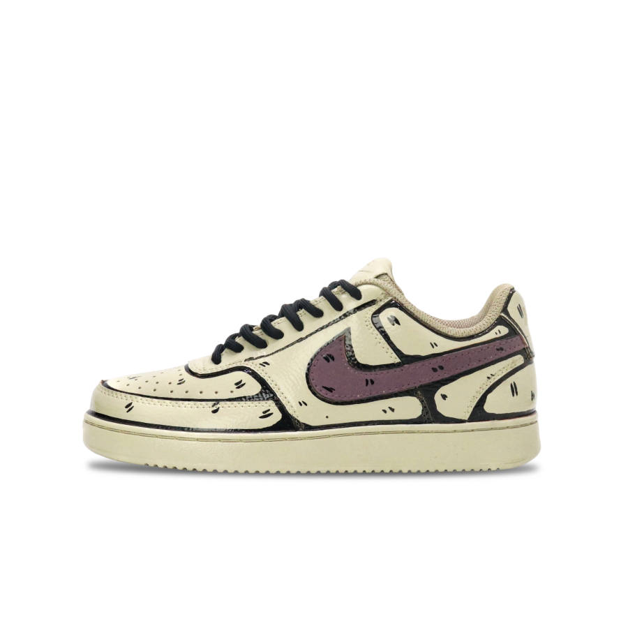 Nike Nike Court Vision 1 Amber, Chinese Fashion Trend Wear resistant And Lightweight Low top Skateboard Shoes Men's