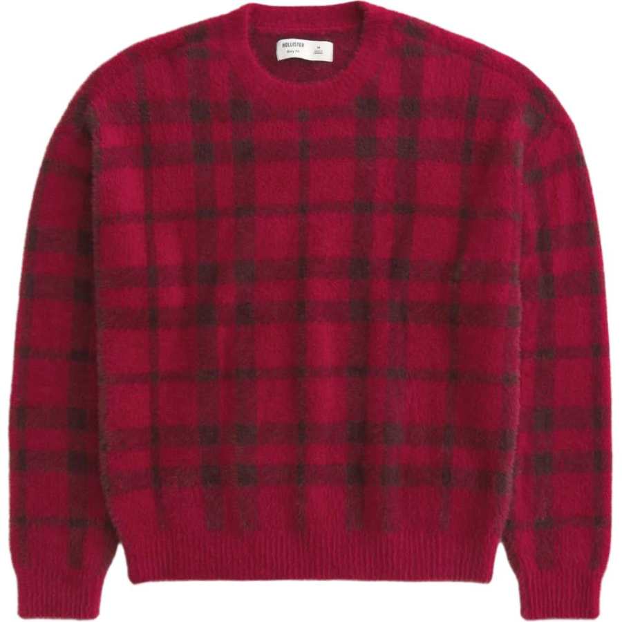 Hollister/ Knitwear Men's Red Crew Neck Moderate Other