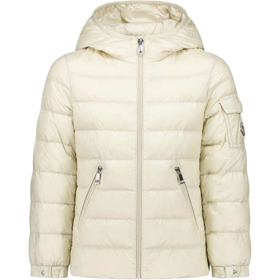 Moncler Moncler Gles 26ss Down Jacket Kids' Ecru