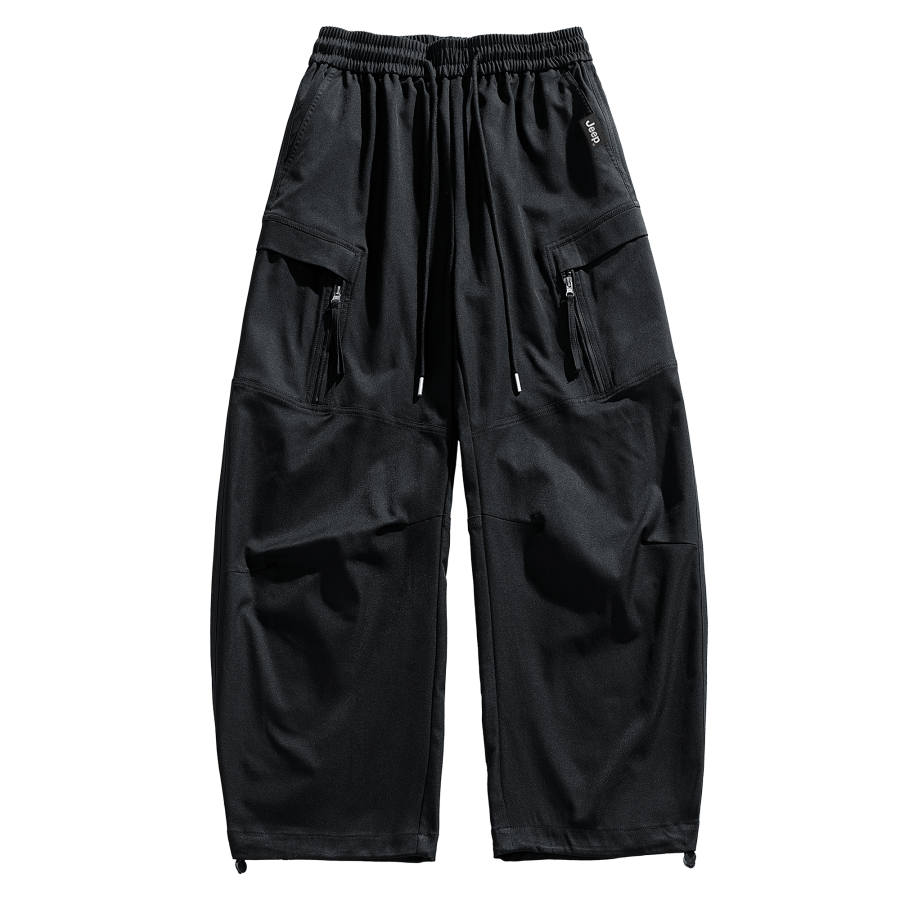 Jeep Casual Pants Unisex Moderate Straight Fit Pants