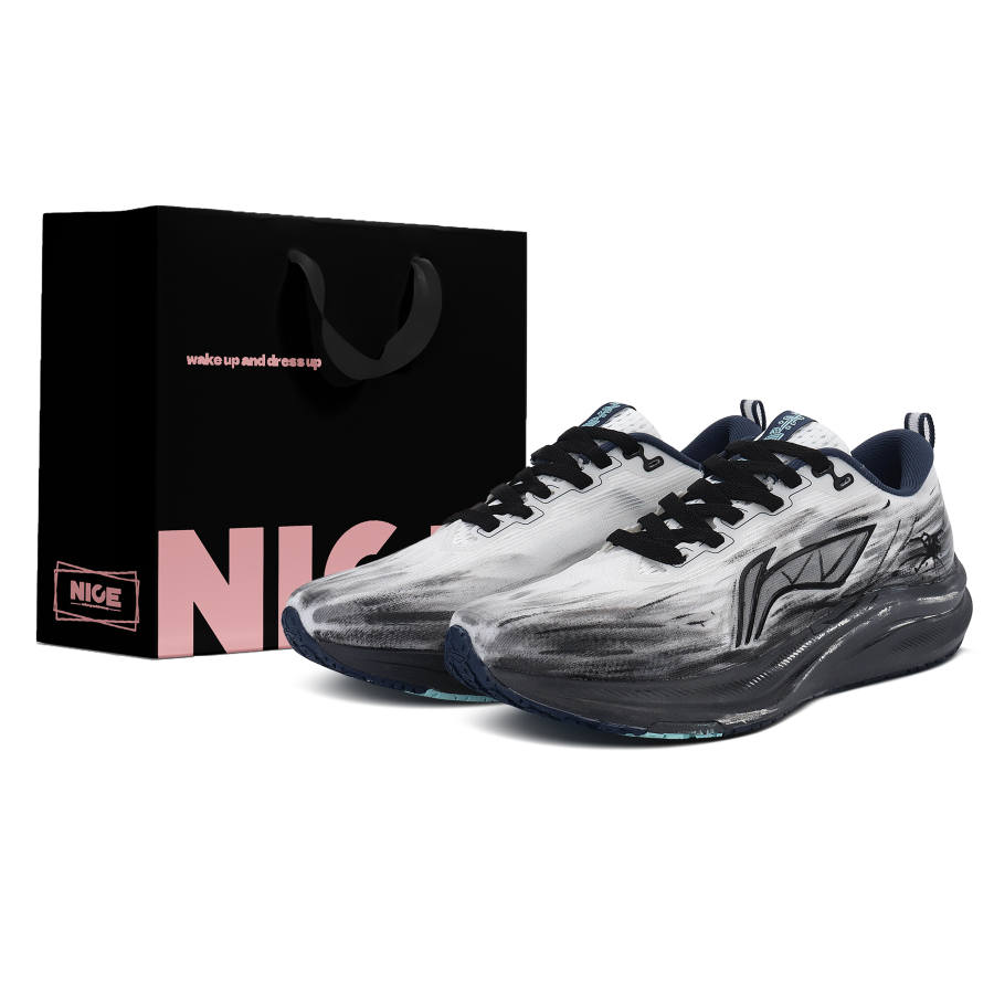 Li-Ning Li Ning Red Hare 8 Cushioning Abrasion Resistant Slip Resistant Low top Casual Physical Fitness Test & Exam