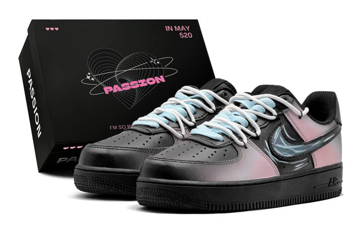Nike Nike Air Force 1 Skateboard Shoes Women's Low Top Black