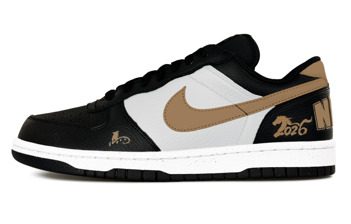 Nike Nike Big Top Grain Cow Leather Abrasion Resistant Breathable Abrasion Resistant Breathable Low top Skateboard Shoes