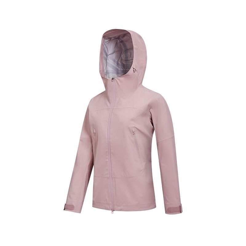Saucony Jackets Women's Dusty Lavender Pink Hooded Moderate Other
