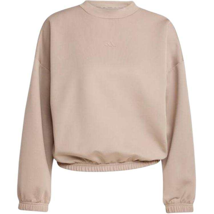 Adidas Adidas Sweatshirts Women's Pink Brown Crew Neck Moderate