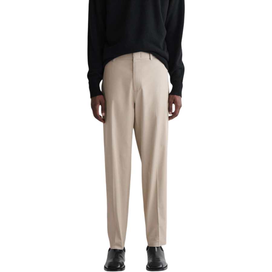 COS Casual Pants Men's Beige Moderate Straight Fit Pants